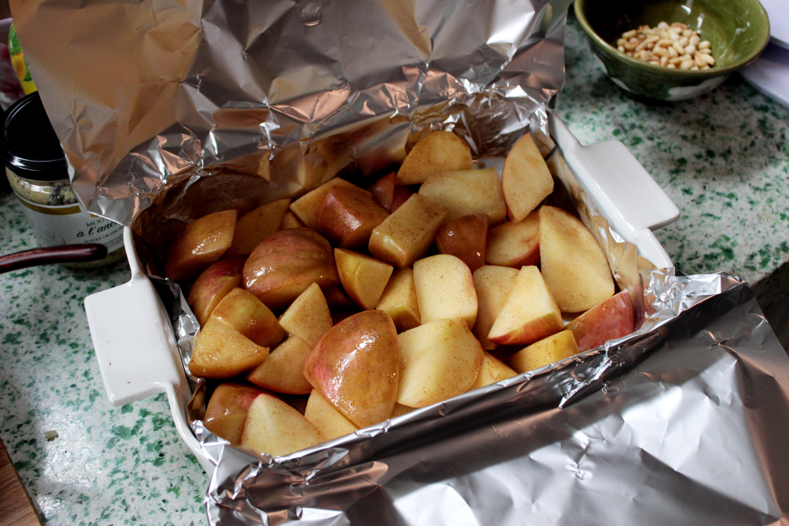 蘋果肉桂烤雞【山姆廚房】的做法 步骤8