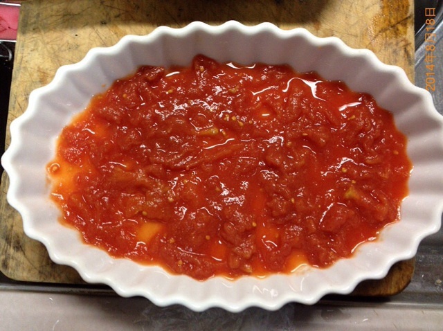 日式︰芝士茄子番茄烤鯖魚的做法 步骤7