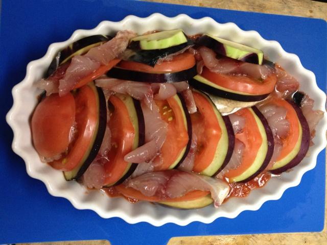 日式︰芝士茄子番茄烤鯖魚的做法 步骤10