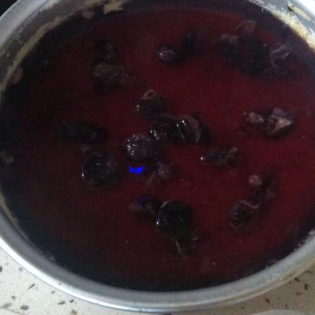 藍莓蘇芙蕾輕乳酪蛋糕的做法 步骤13