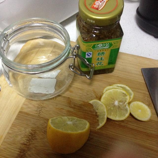 檸檬桂花蜜醬的做法 步骤1