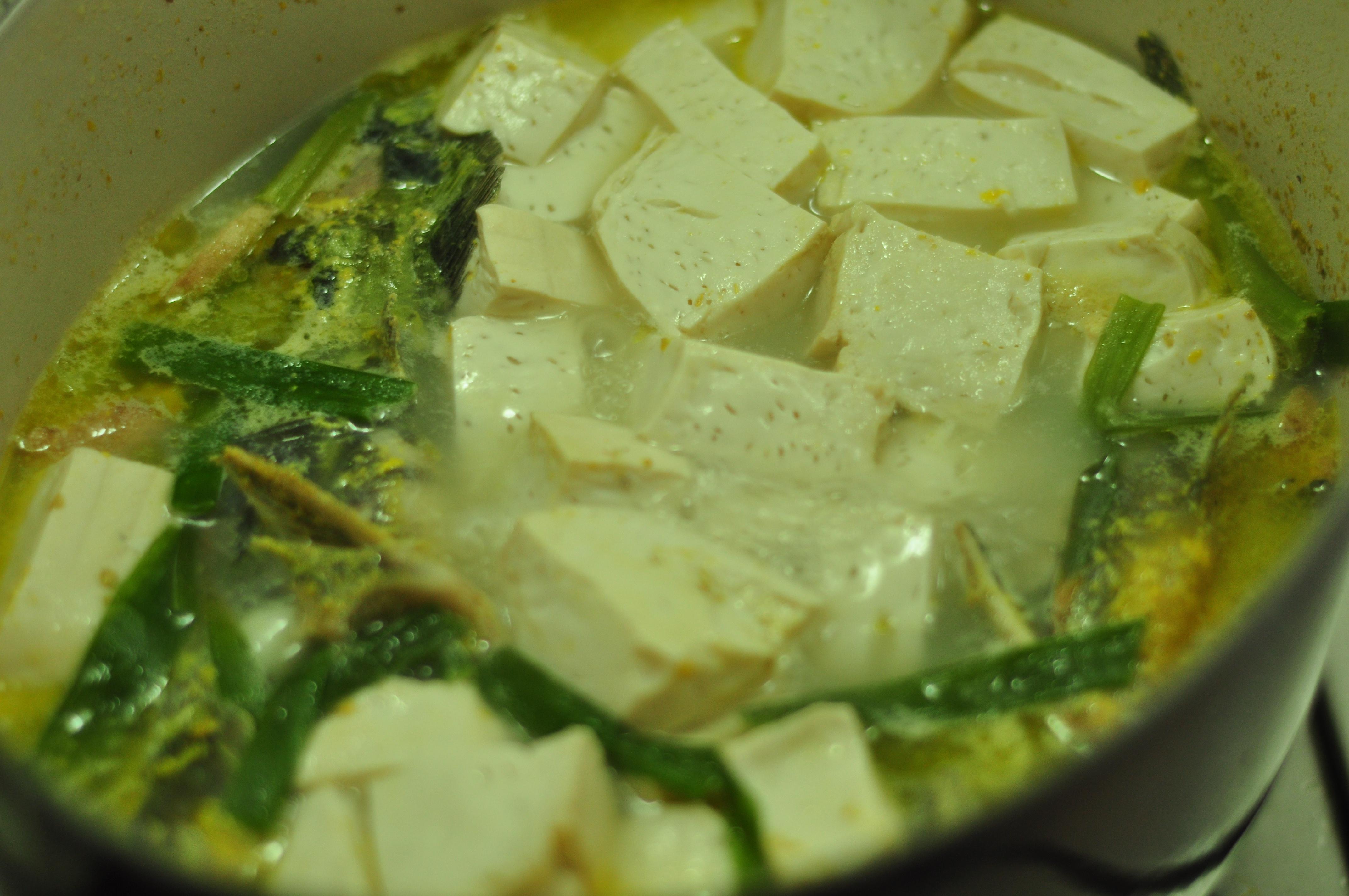 昂刺魚豆腐湯的做法 步骤6