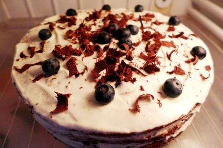 酒漬藍莓黑森林蛋糕的做法 步骤11