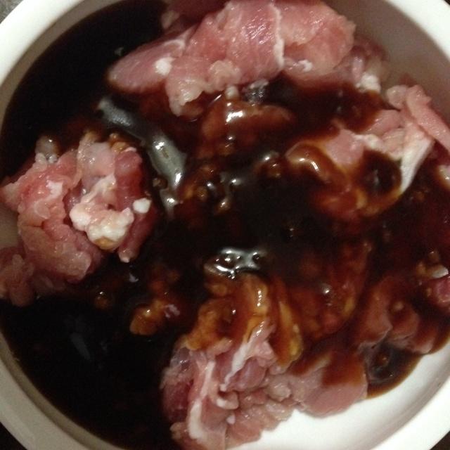 日式生姜燒肉的做法 步骤2