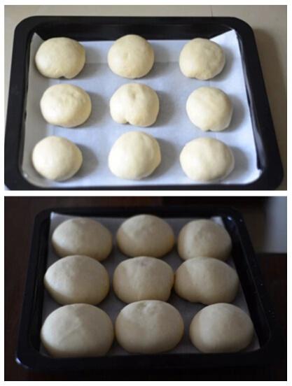 超軟手揉紅豆面包的做法 步骤7