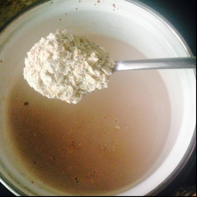 可可牛奶燕麥粥的做法 步骤3