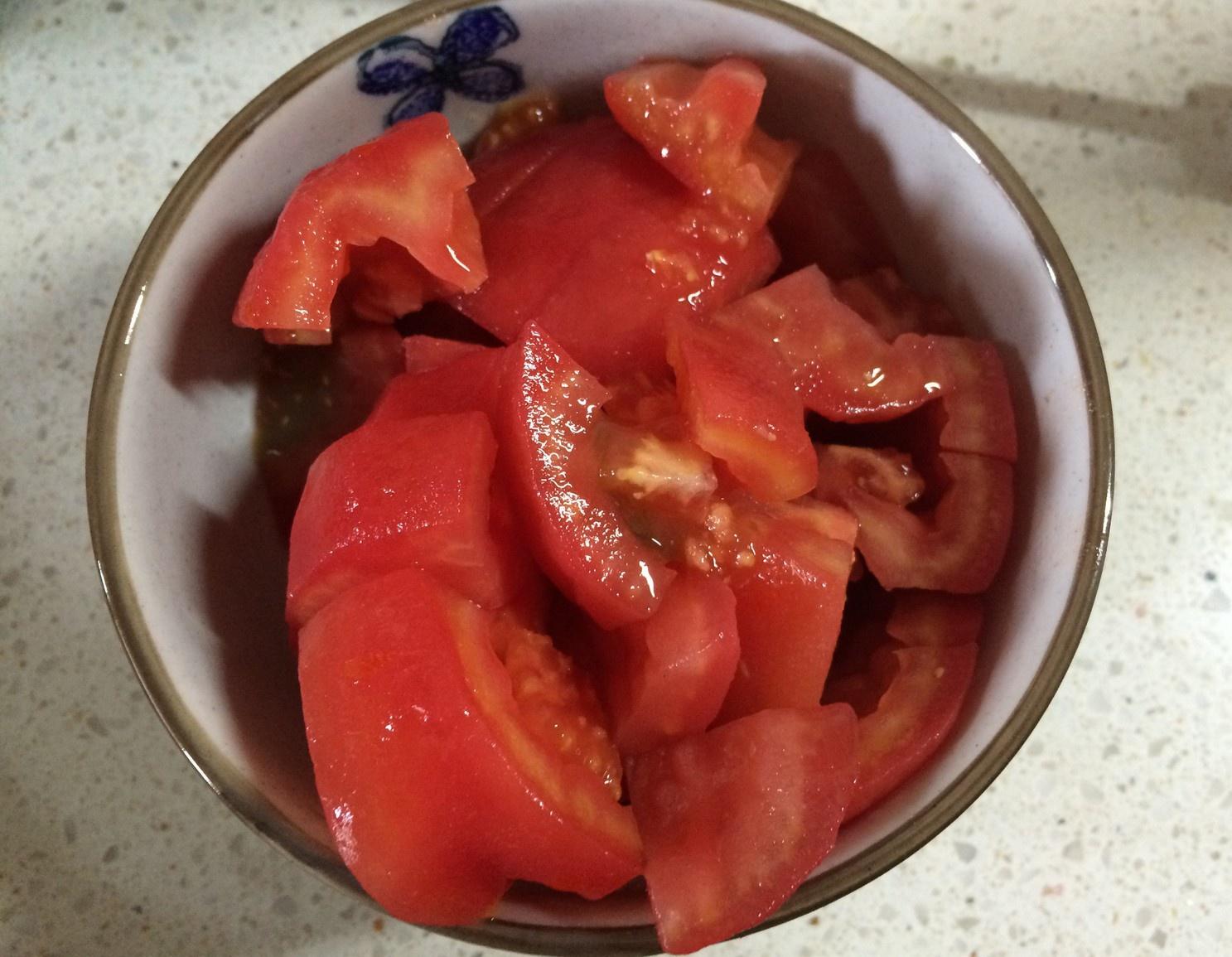《昨日的美食》之茄子、番茄和豬肉的中式辣炒的做法 步骤5