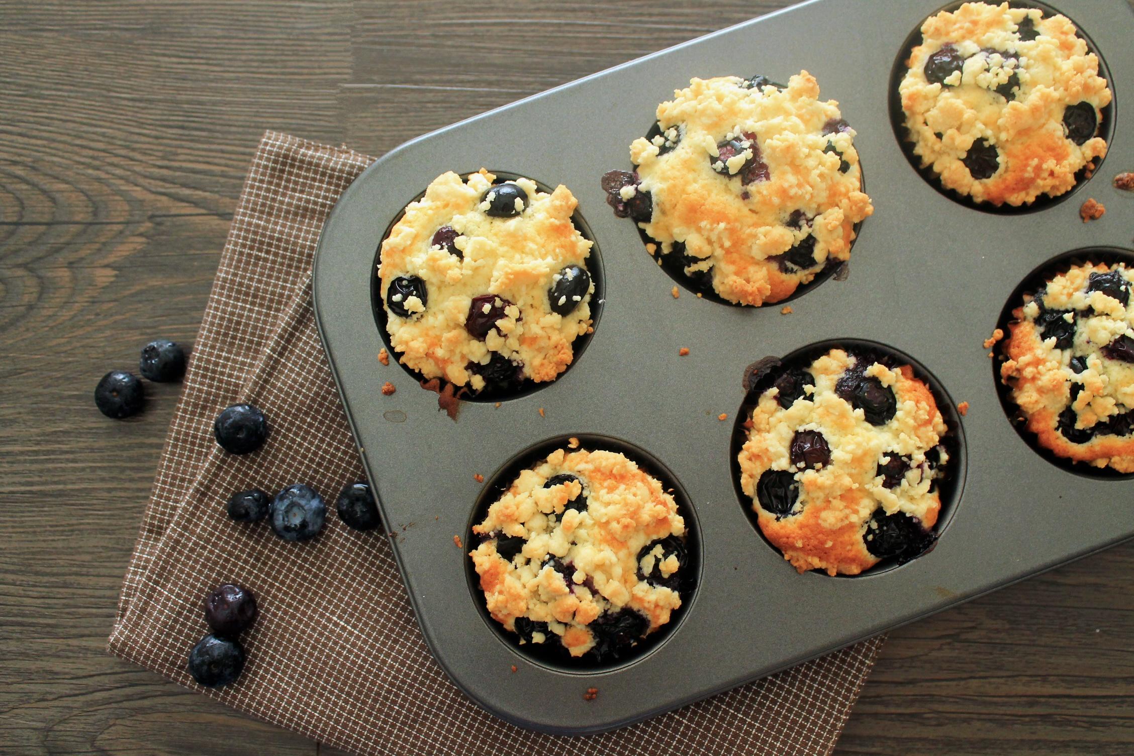 藍莓馬芬(Blueberry Muffins)的做法 步骤2
