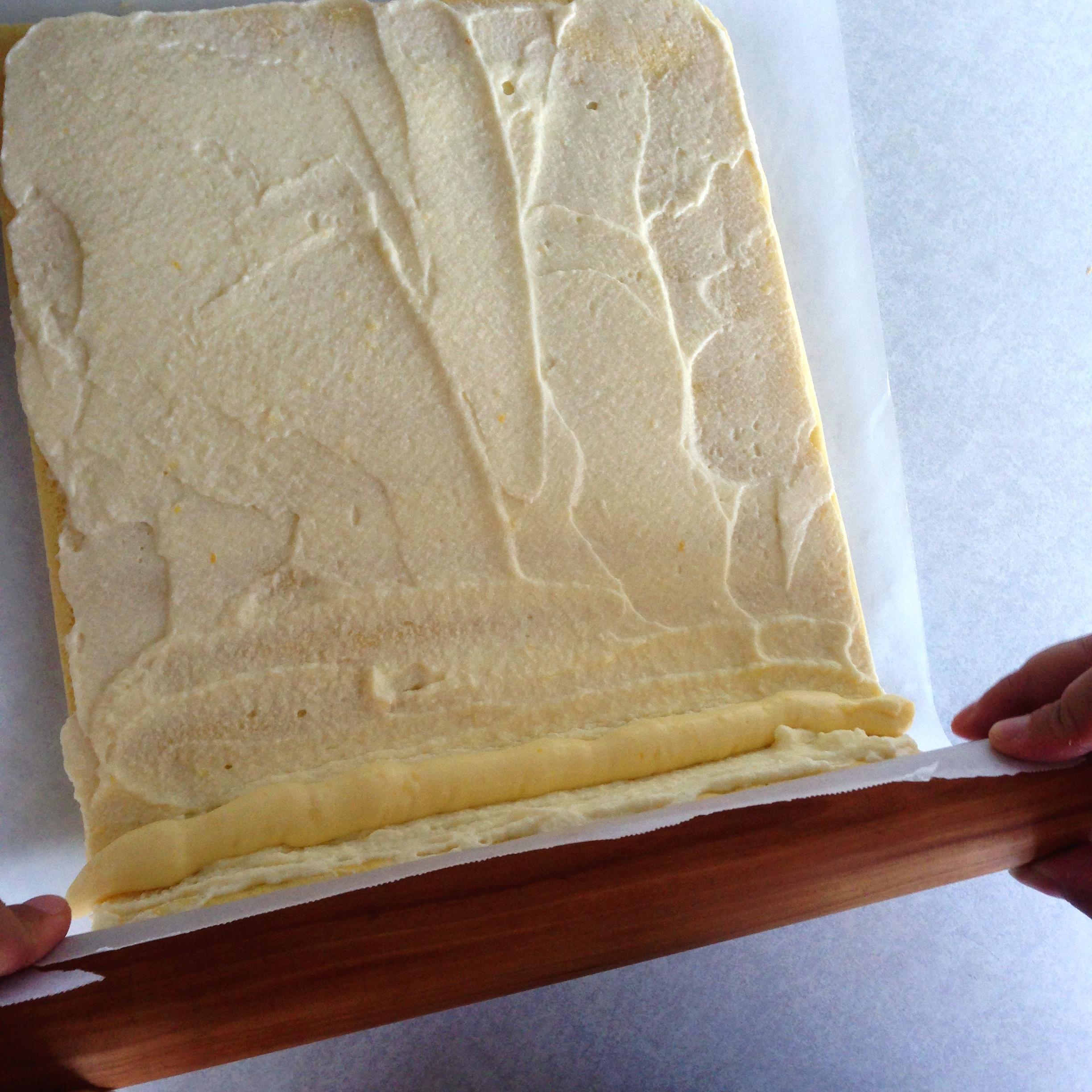 卡仕達蛋奶醬及鮮奶油蛋糕卷【小山進】的做法 步骤8