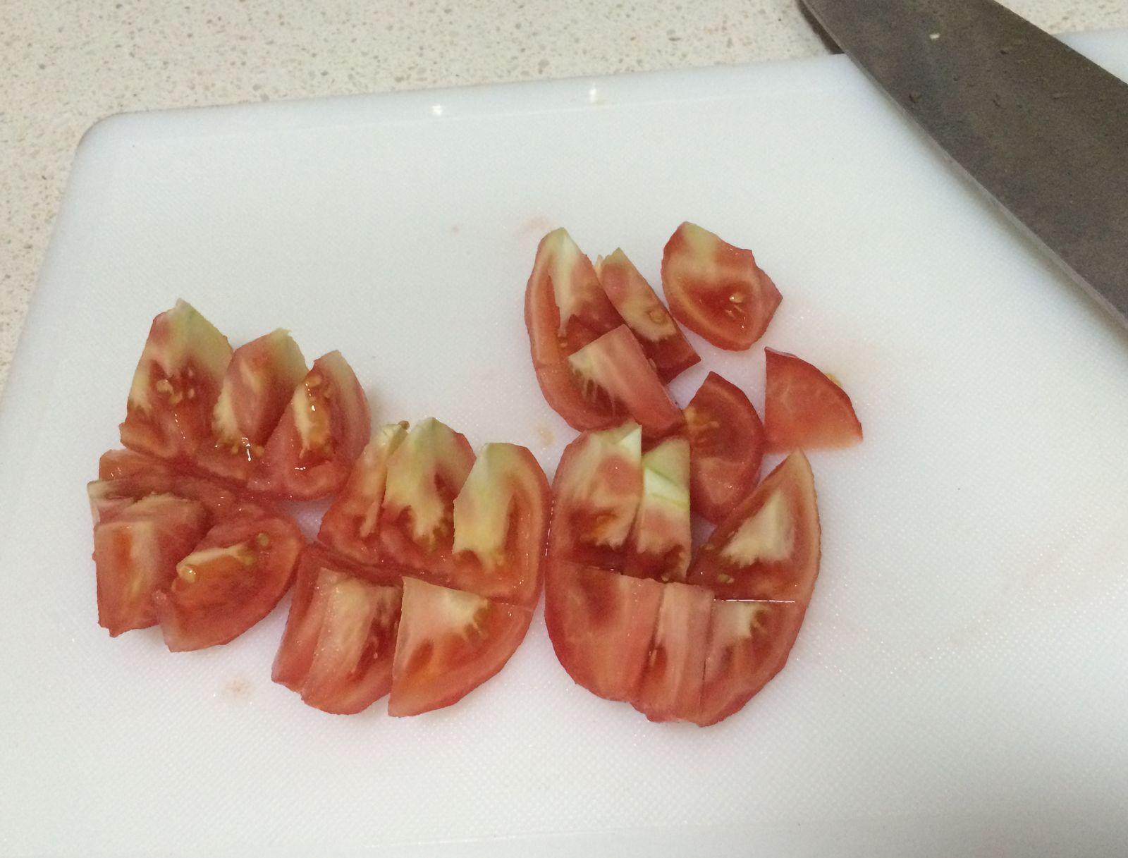 《昨日的美食》之韓國風味番茄沙拉的做法 步骤2
