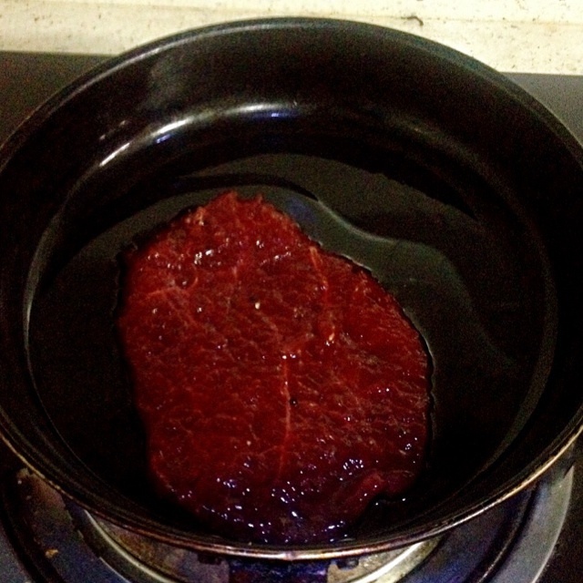 牛排炒飯香的做法 步骤2