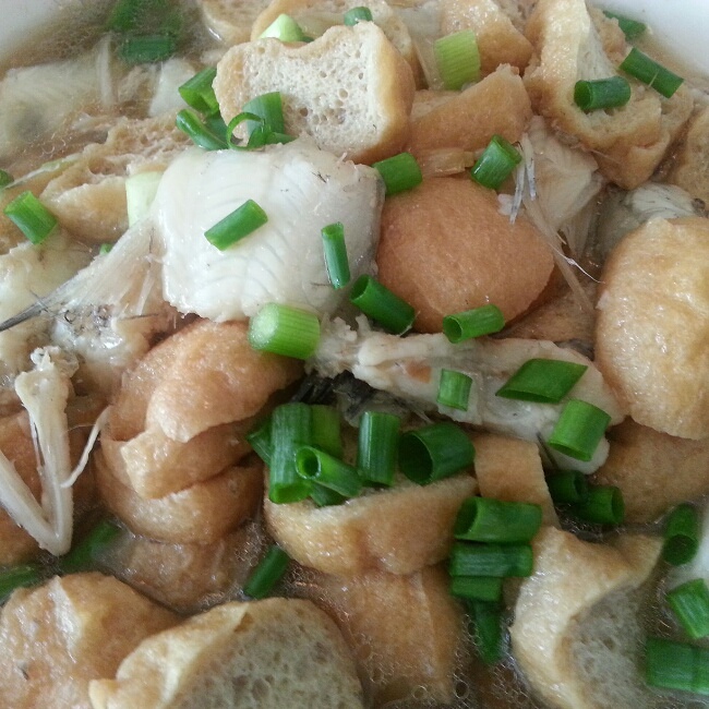 水潺豆腐泡湯的做法 步骤1