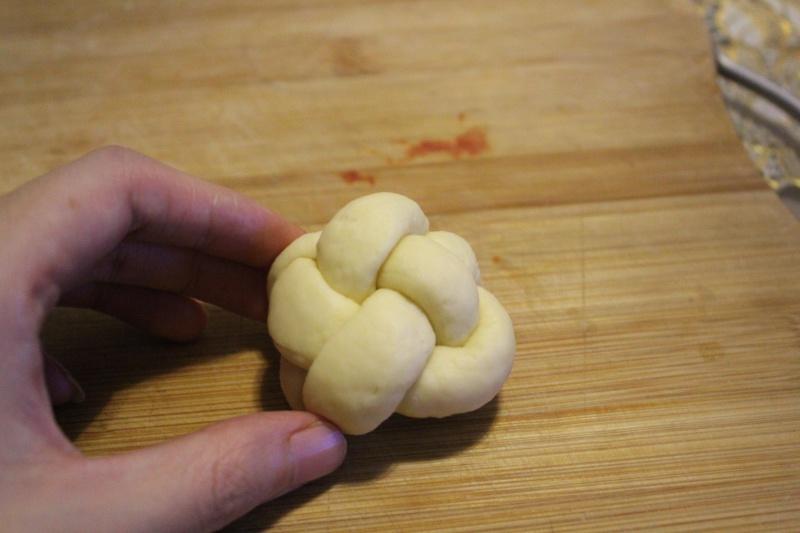 椰蓉繡球面包的做法 步骤11