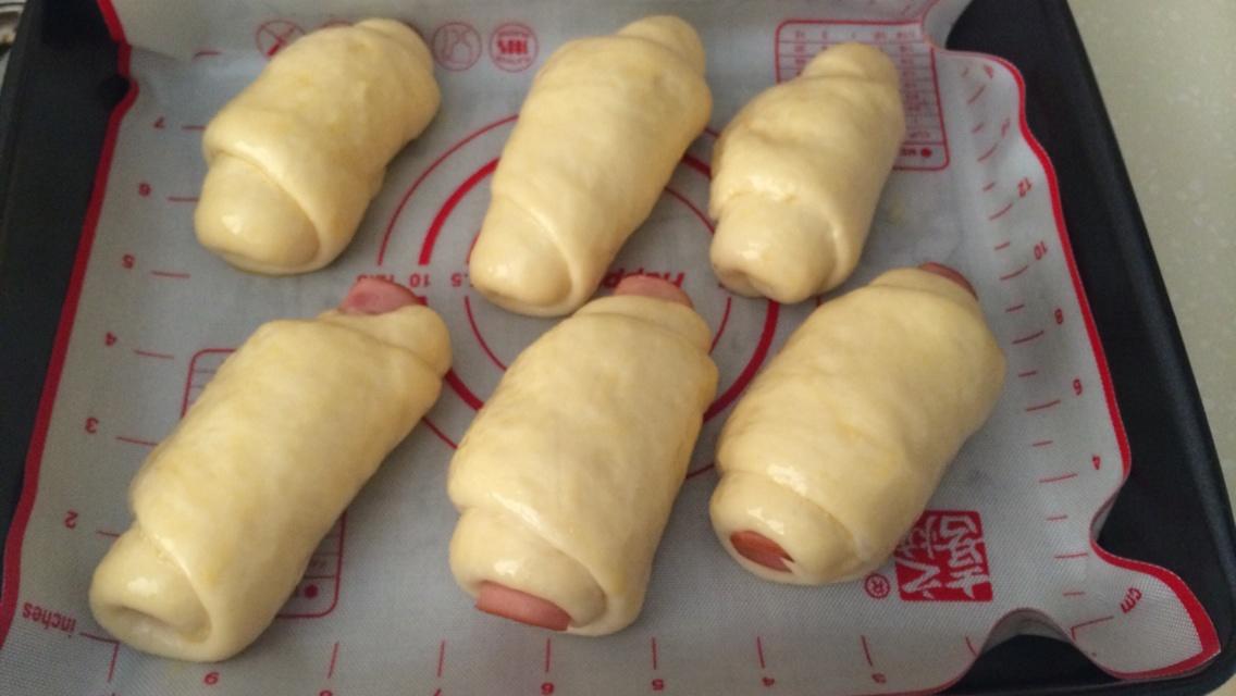 椰蓉奶油卷-面包機版的做法 步骤7