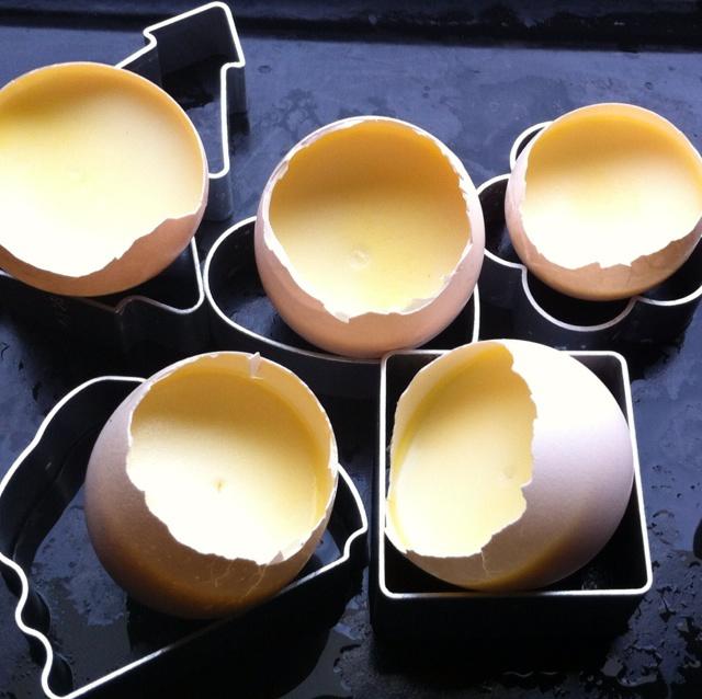 蛋殼布丁的做法 步骤7