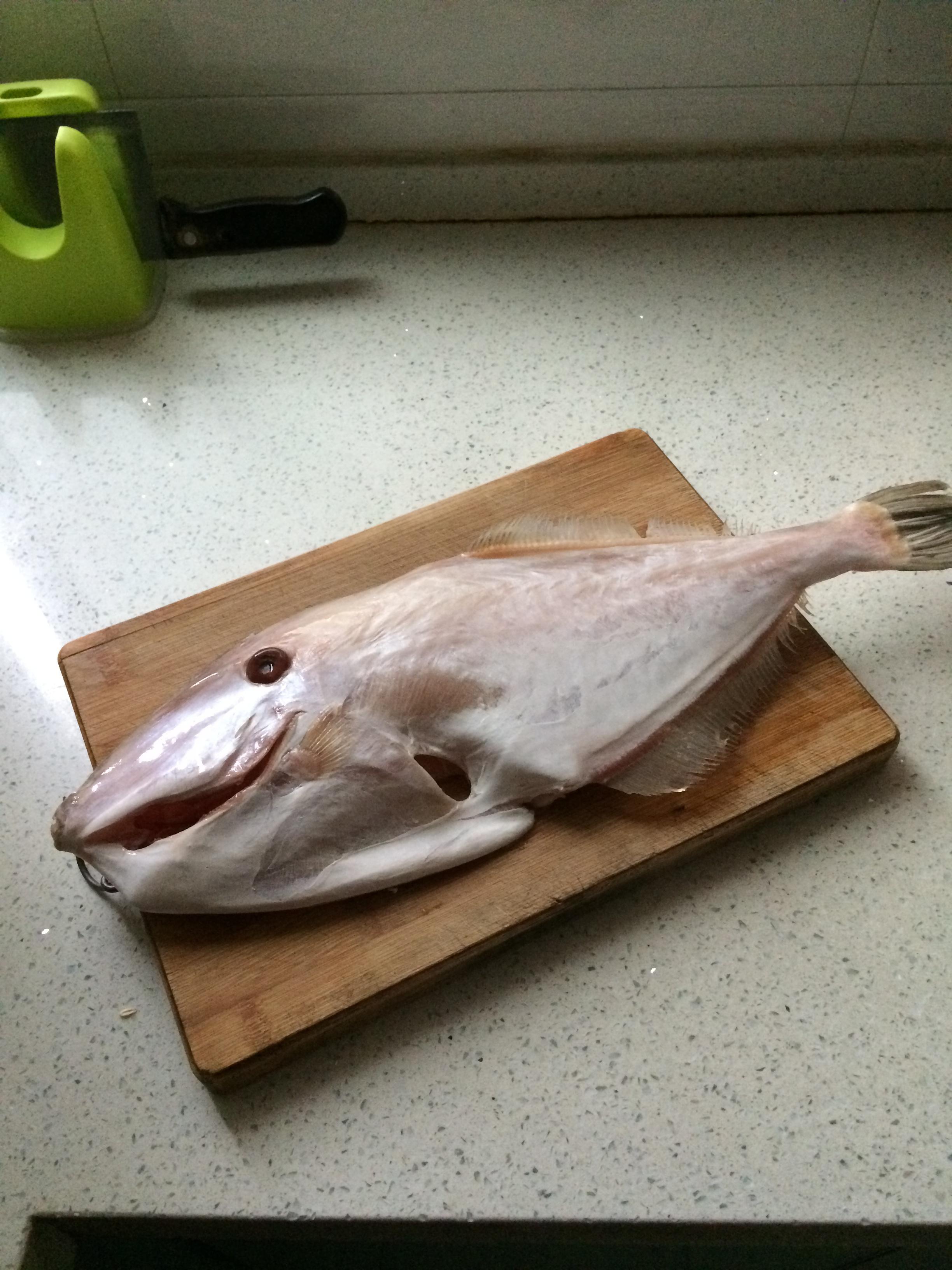 紅燒剝皮魚（馬面魚）的做法 步骤3
