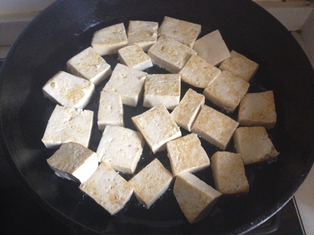 青椒醬豆腐的做法 步骤2