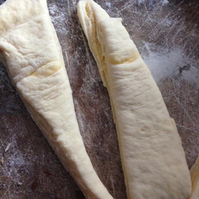 簡單到不能再簡單的丹麥牛角面包的做法 步骤4
