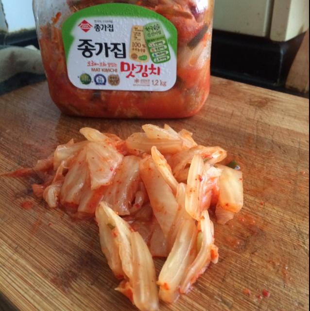 韓式泡菜烏賊的做法 步骤2