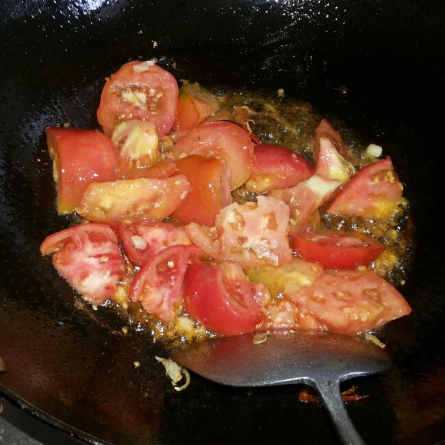 番茄雞蛋湯的做法 步骤4