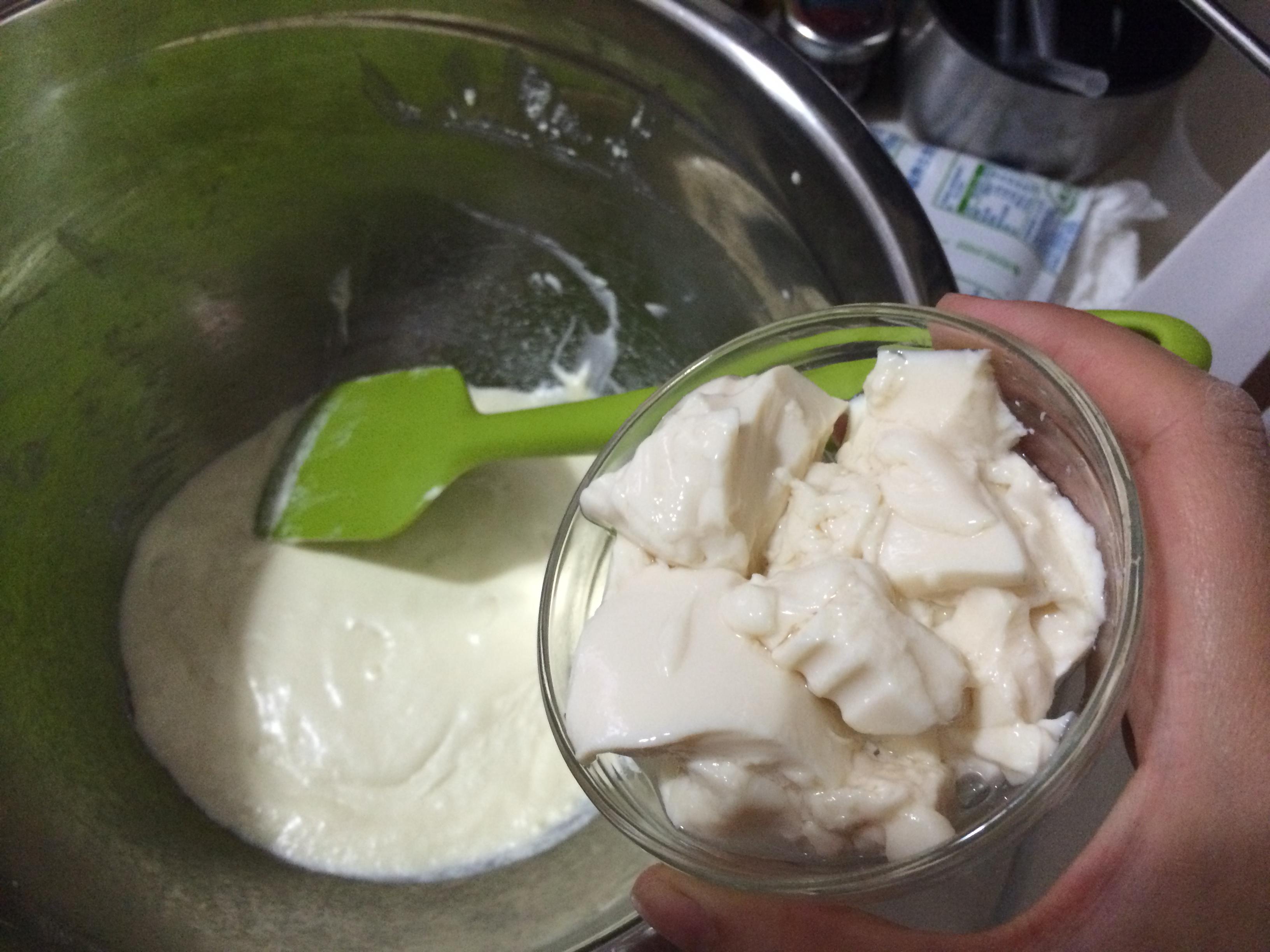 低脂豆腐提拉米蘇的做法 步骤2