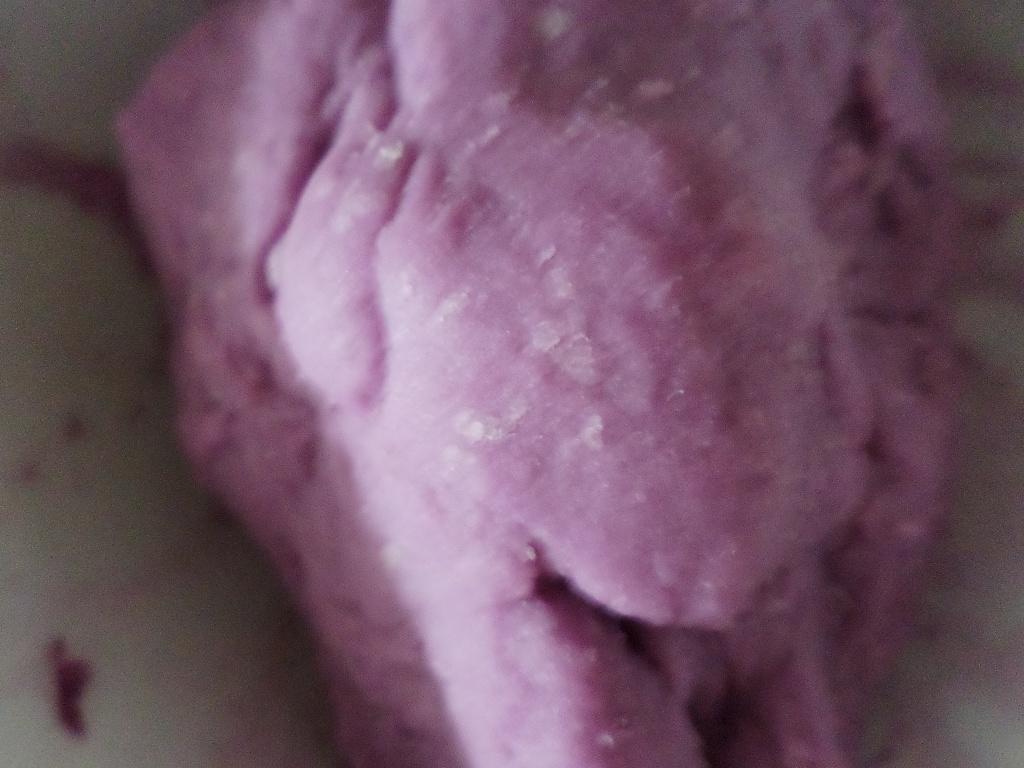 牛奶紫薯饅頭的做法 步骤2
