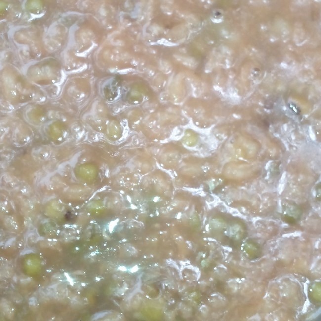 大米綠豆粥的做法 步骤2