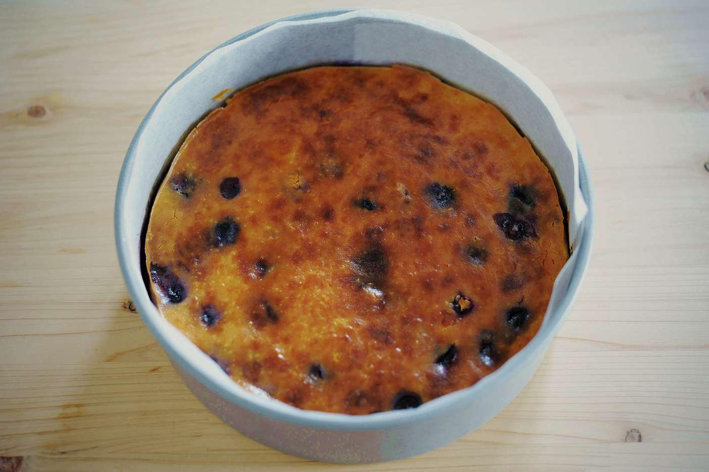 爆醬藍莓芝士蛋糕的做法 步骤13