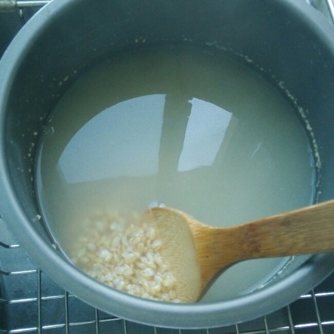 牛奶紅糖燕麥粥的做法 步骤3