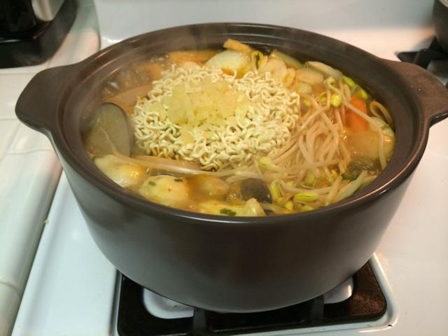 韓式泡菜鍋（百吃不厭版）的做法 步骤6