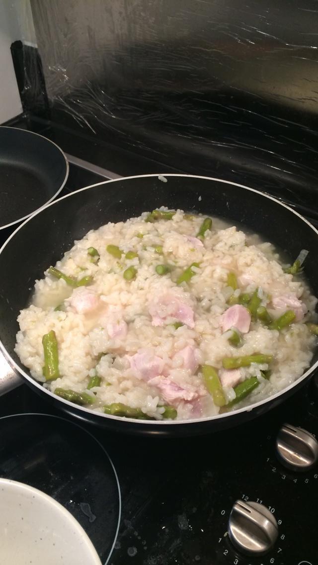 chicken risotto 意式炖飯∼的做法 步骤6