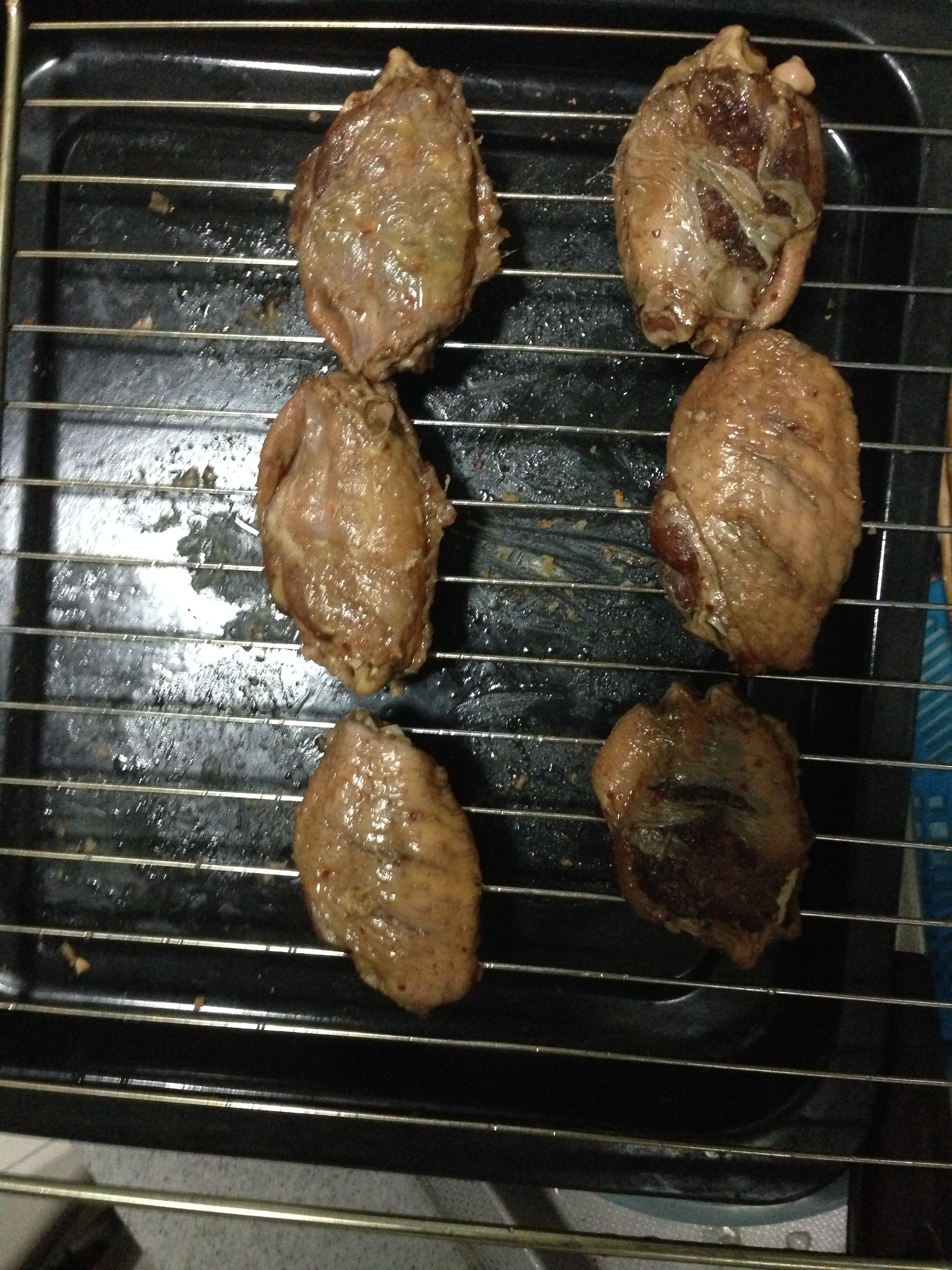 【深夜廚房系列】醬香烤翅的做法 步骤3