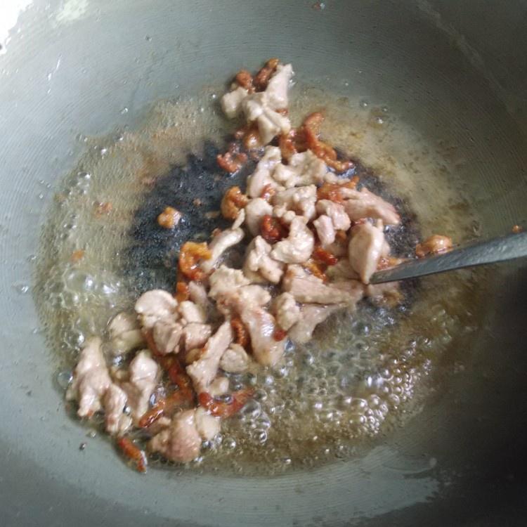 豇豆燒肉的做法 步骤3