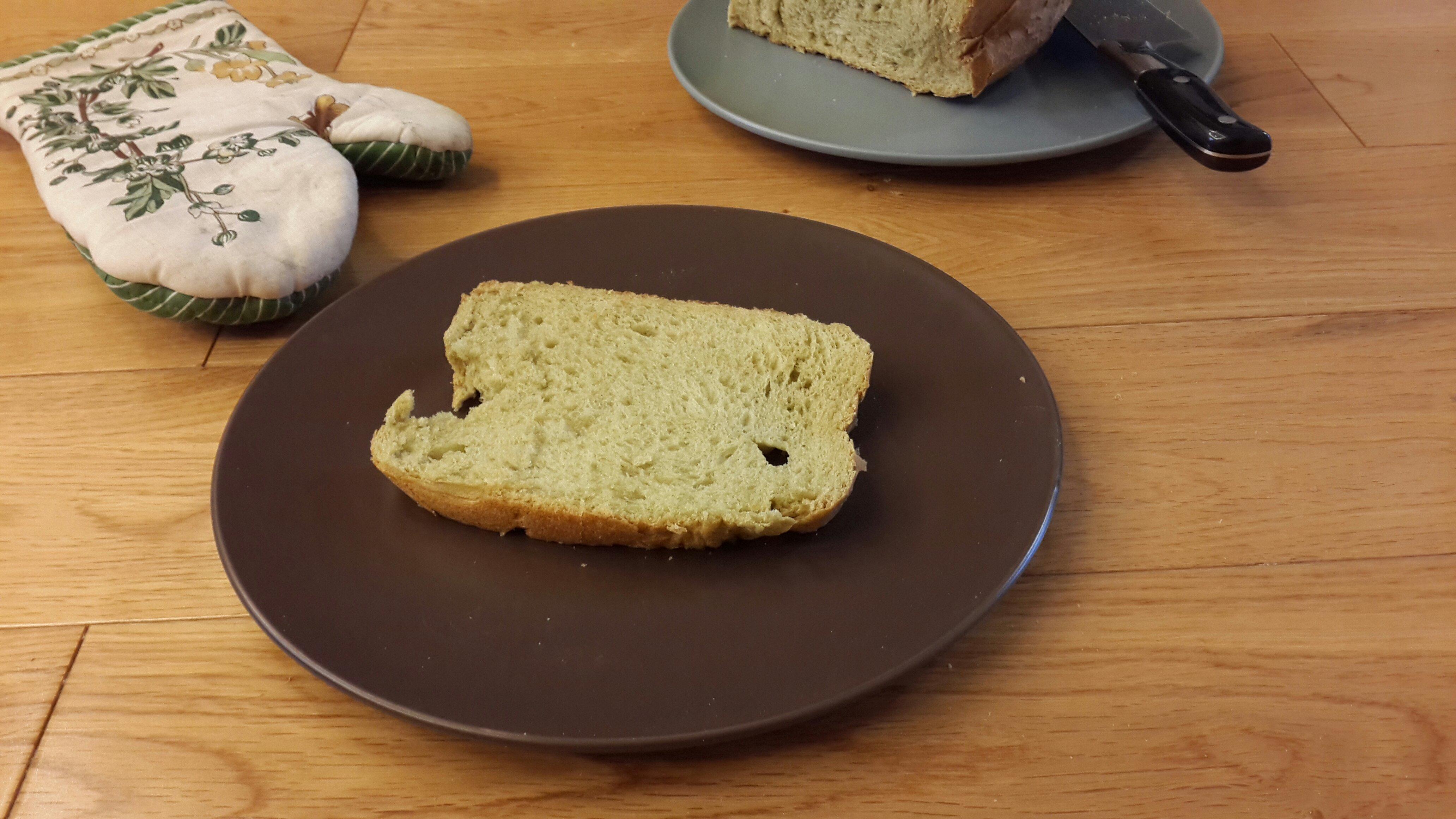 抹茶軟式面包（Panasonic/松下SD-PM105面包機）的做法 步骤6
