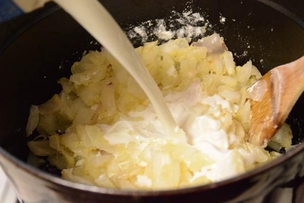 奶油炖菜——白醬零失敗的竅門的做法 步骤8