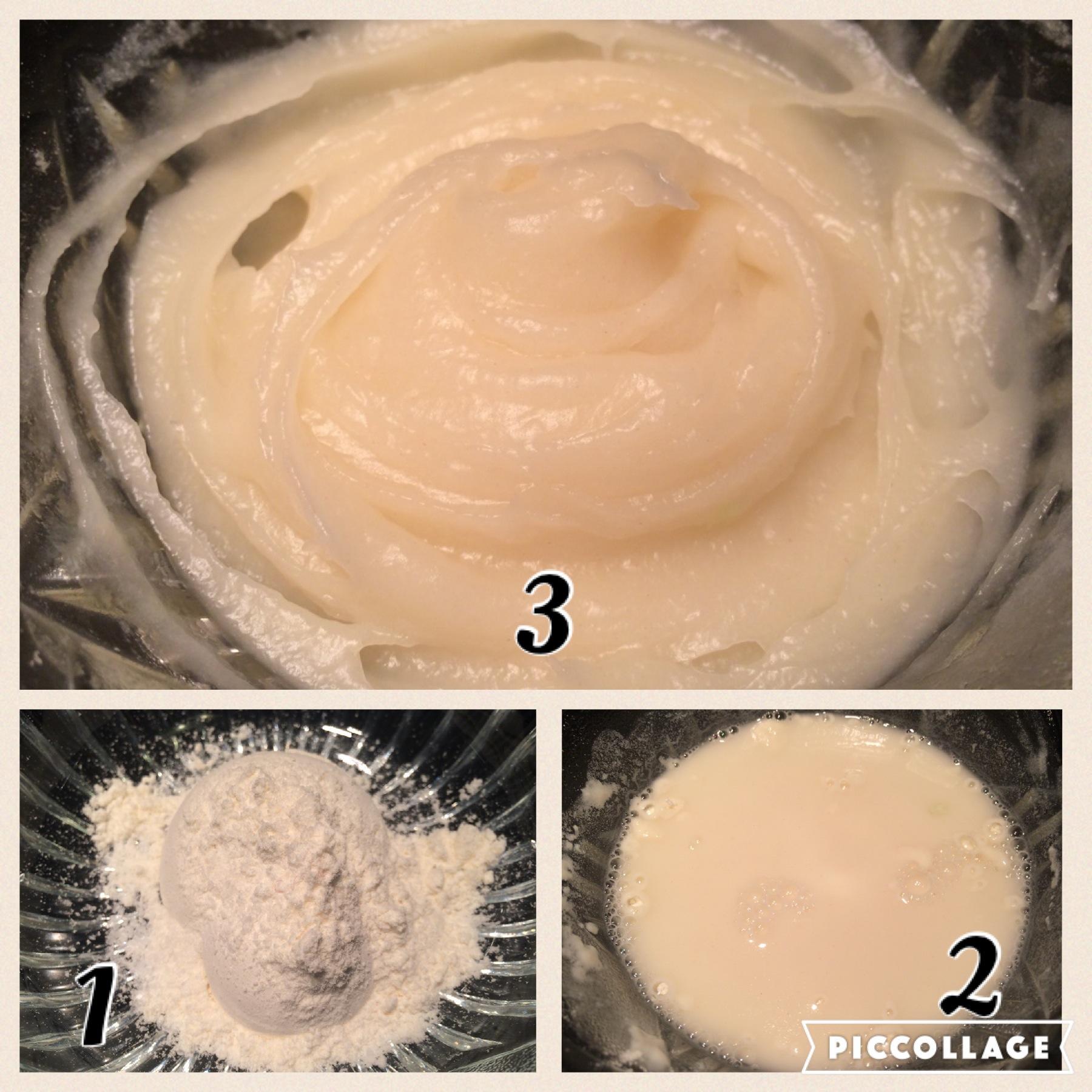 湯種酥粒面包的做法 步骤1