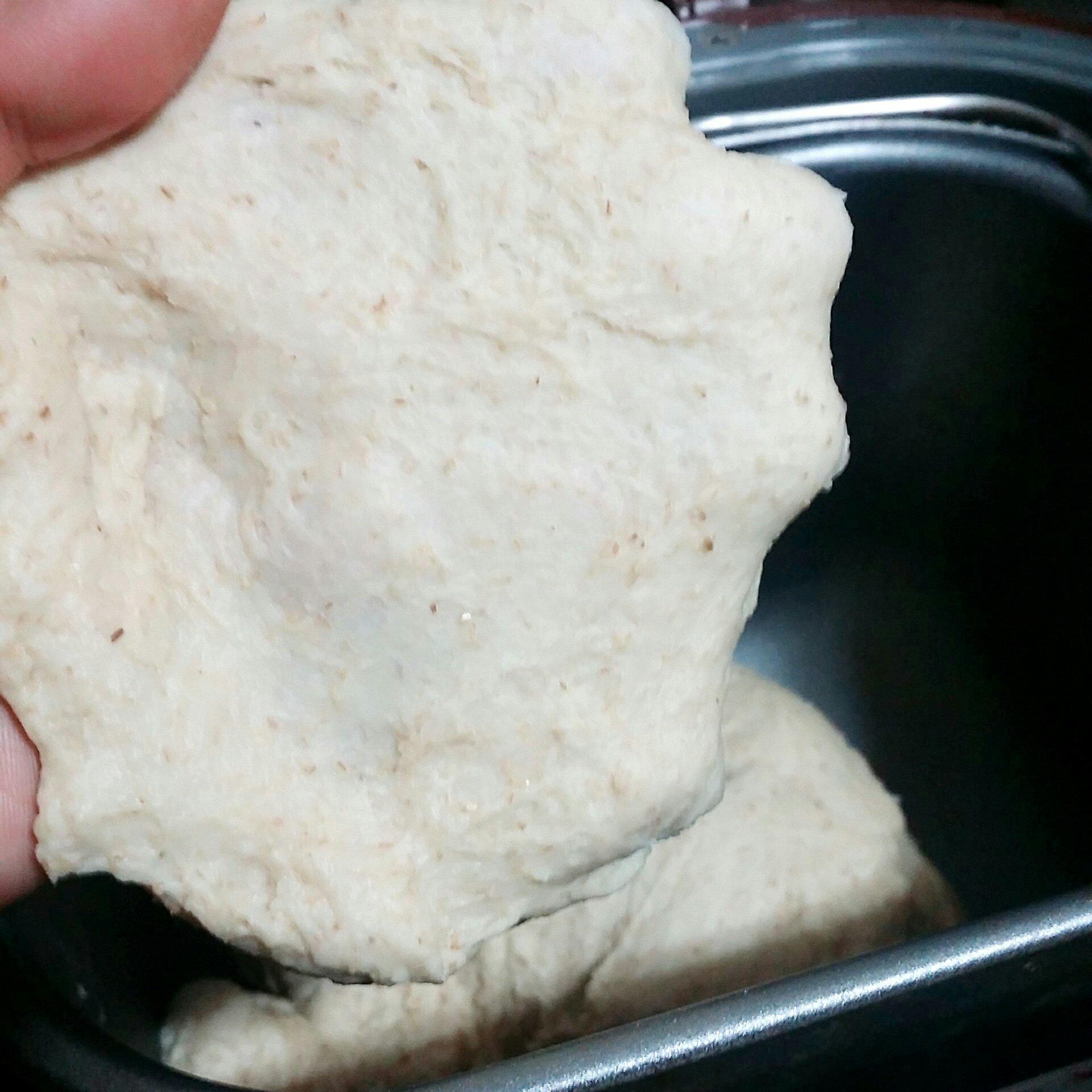 全麥紅豆面包的做法 步骤3