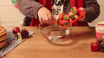 草莓華夫餅「miu的食光記」的做法 步骤4