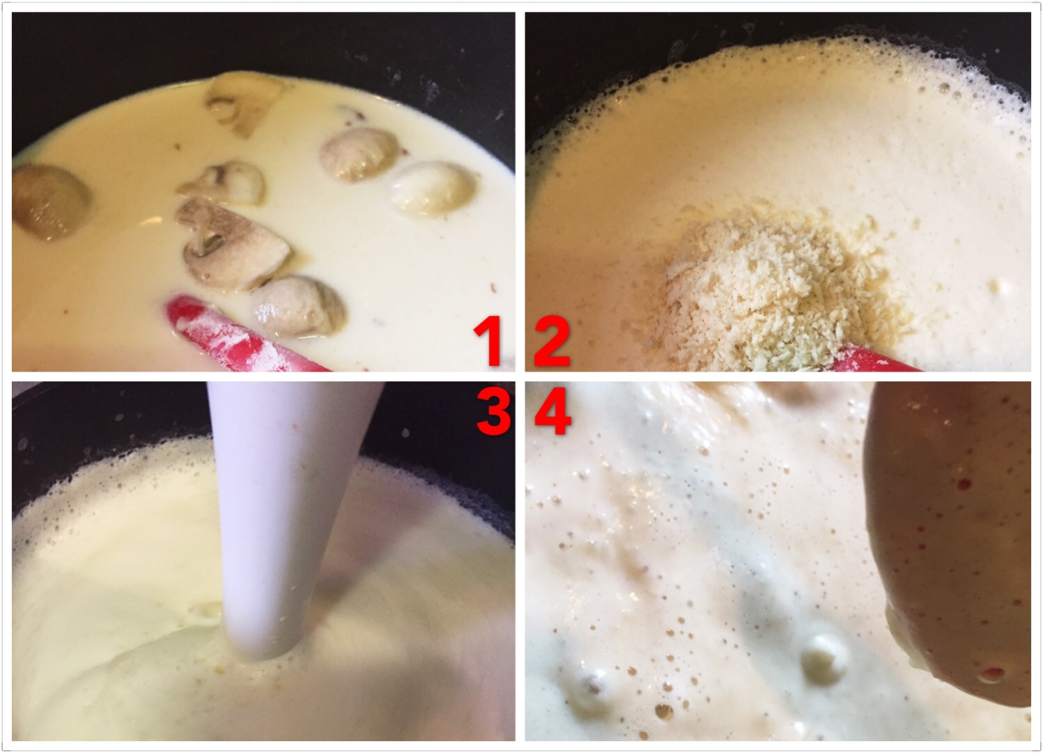 青口蘑菇濃湯（零失敗）的做法 步骤4