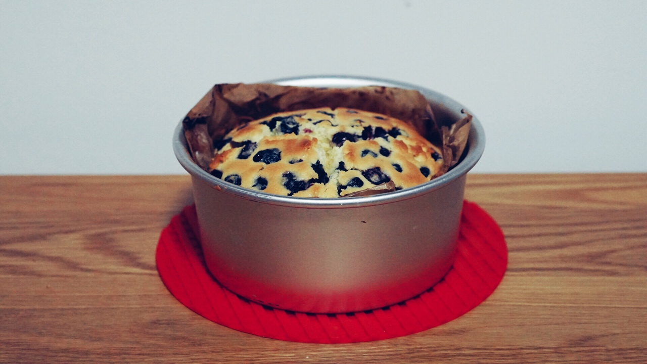 藍莓牛油蛋糕（超簡單）的做法 步骤3