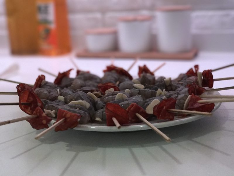 有意思的蝦仁吃法 - 西班牙風格小吃的做法 步骤4