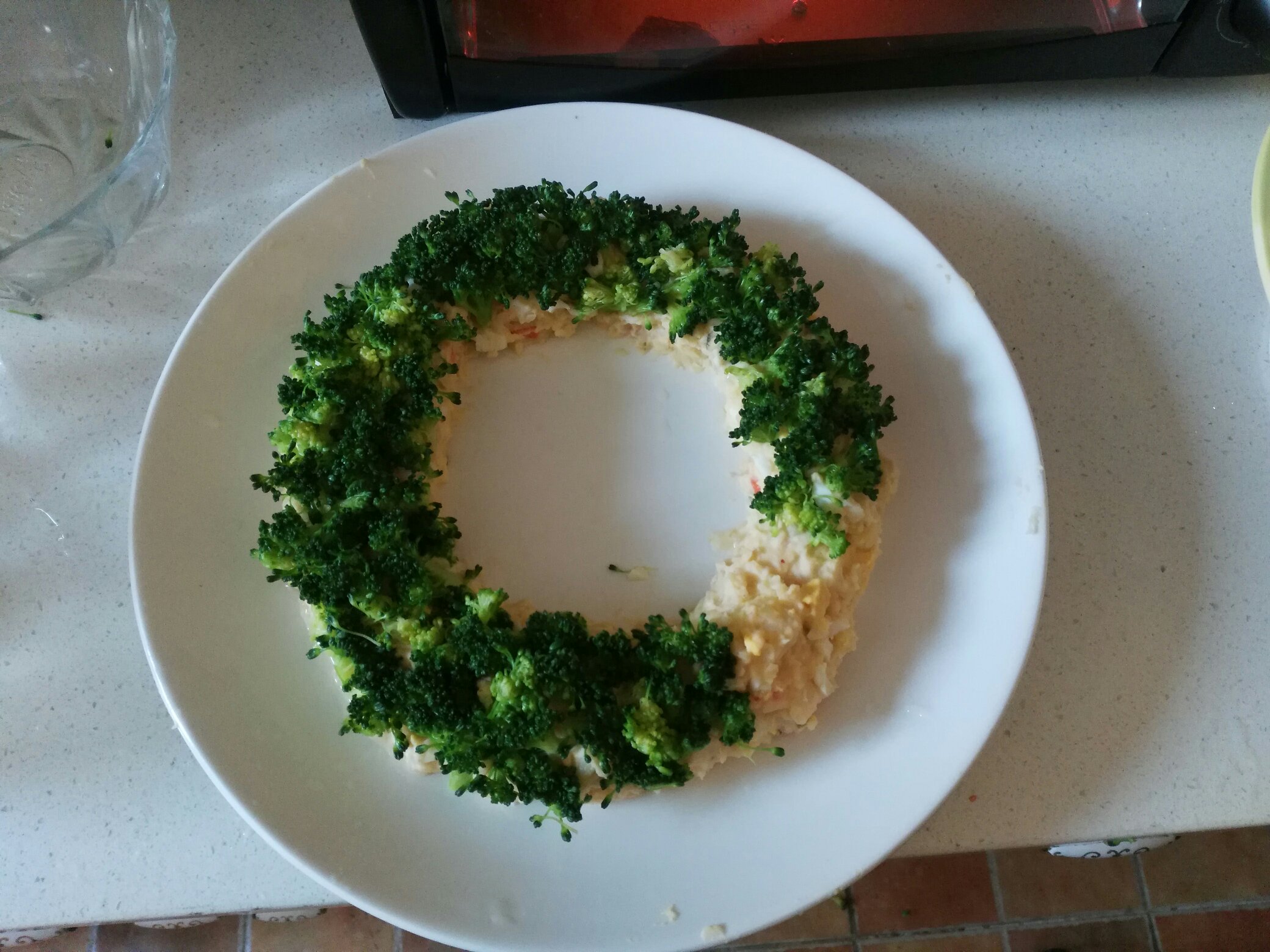 聖誕花環 蔬菜沙拉的做法 步骤2