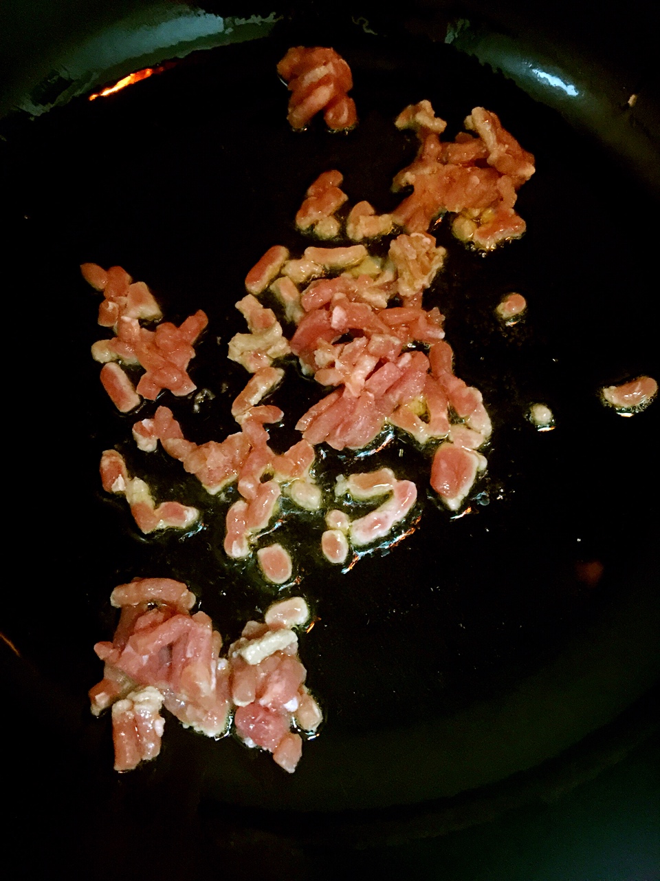 肉沫豆腐油麥菜的做法 步骤1