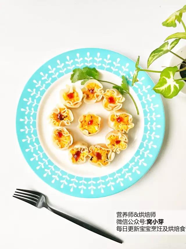 寶寶輔食︰蝦仁南瓜二米燒麥的做法 步骤14