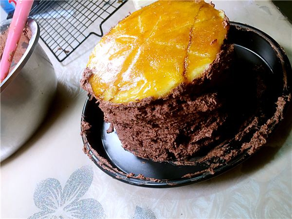 焦糖巧克力蛋糕 匈牙利Dobosh Torte的做法 步骤26