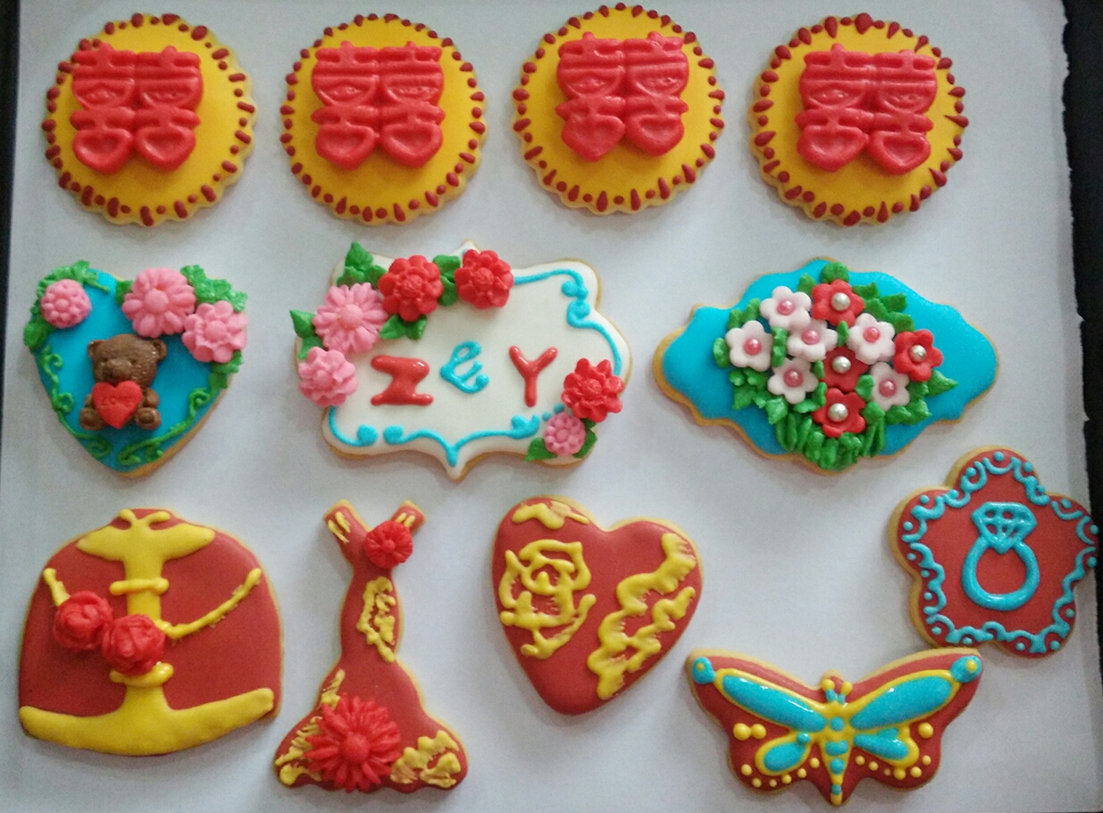中式婚禮甜品台的做法 步骤3