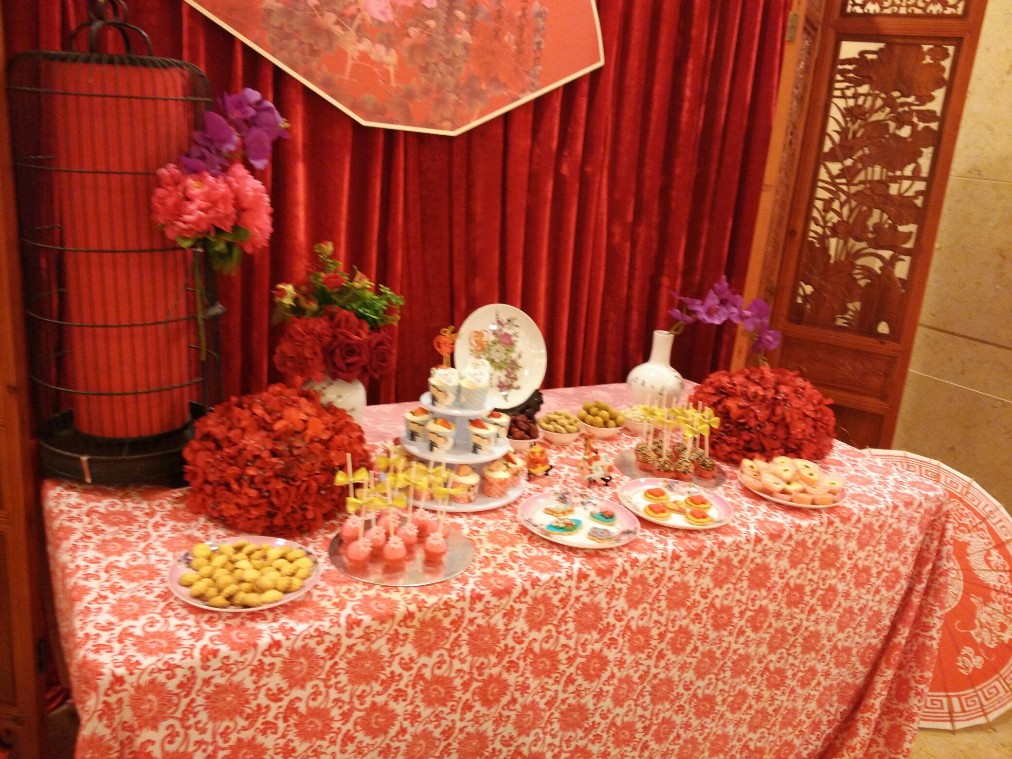 中式婚禮甜品台的做法 步骤14