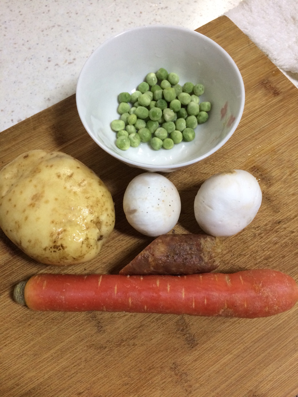 胡蘿卜土豆飯的做法 步骤1