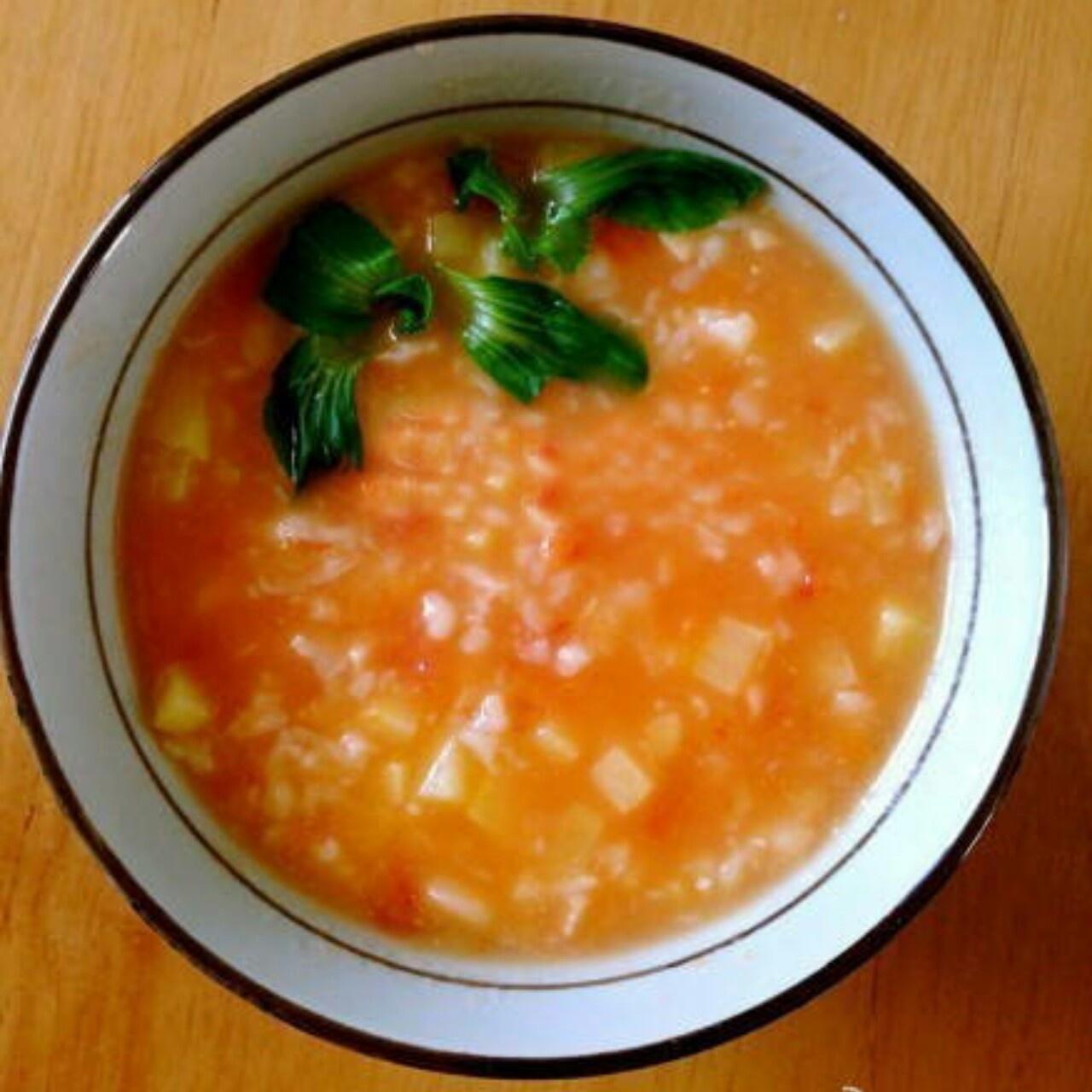 西紅柿土豆疙瘩湯的做法 步骤8
