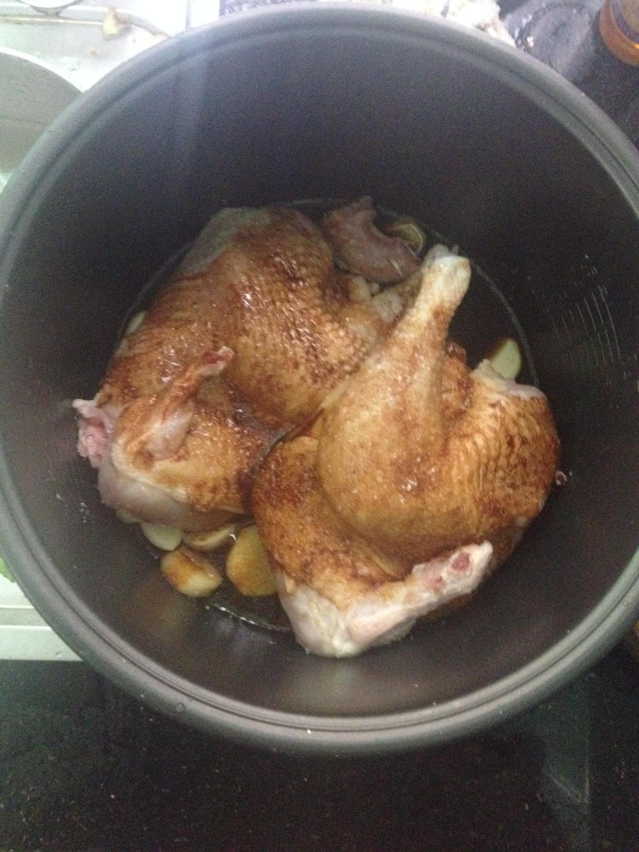 電飯鍋版三杯雞（懶人必備）的做法 步骤2